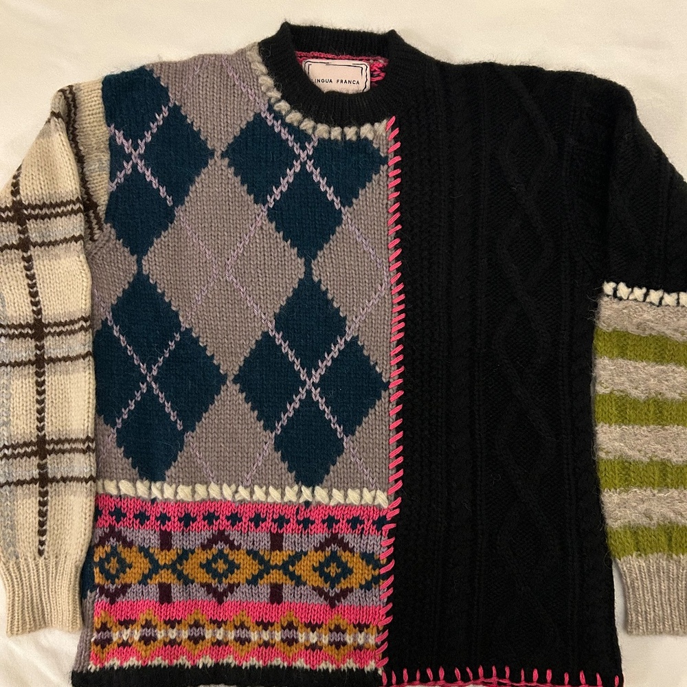 Lingua Franca Alpaca Sweater XS NWT